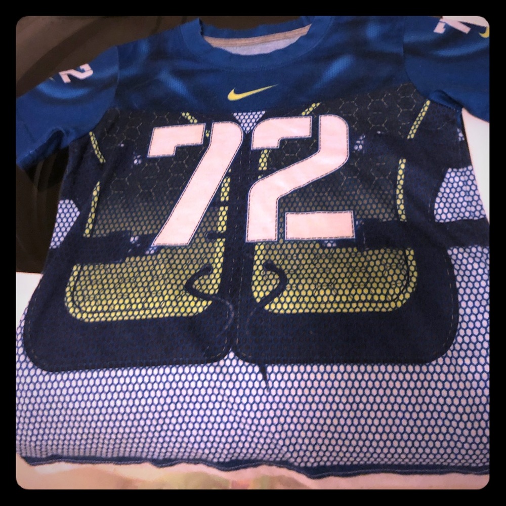 Boys Nike Football Tee Shirt